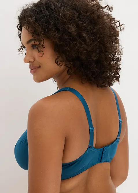 BH med spiler og myk, &oslash;kologisk bomull (3-pack), bonprix