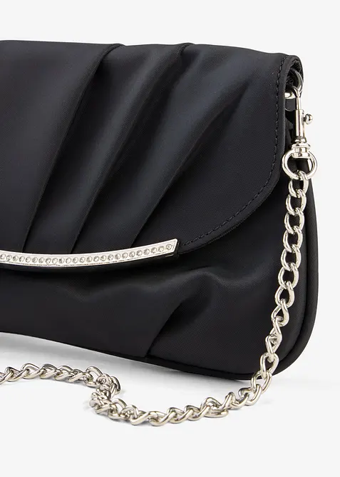 Clutch med strasspynt, bonprix