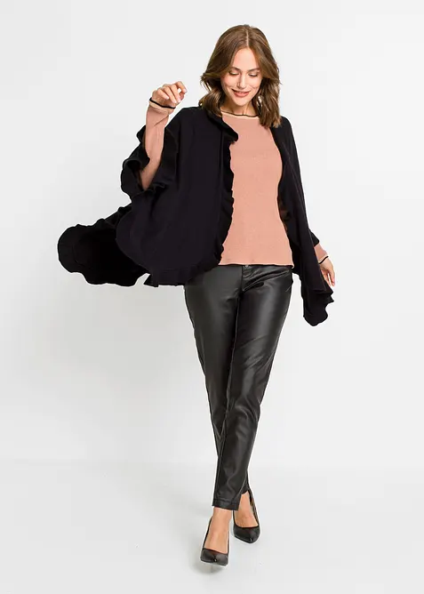 Poncho med kasjmir, bonprix