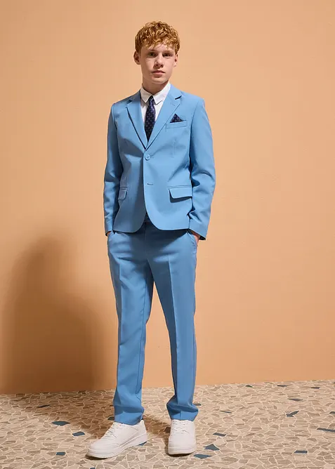 Dress inkl. skjorte og slips (4-delt sett), bonprix