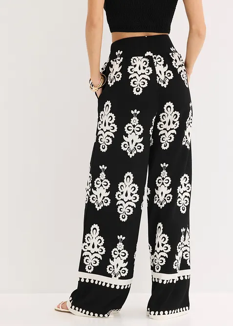 High Waist-jerseybukse, bonprix