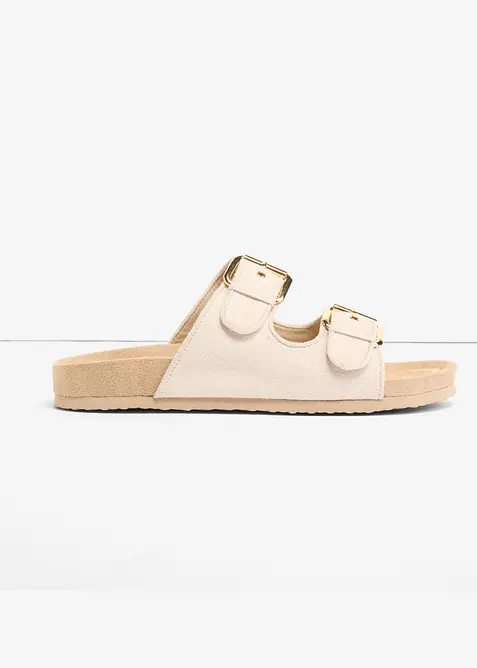 Slip in-sandaler med spenne, bonprix
