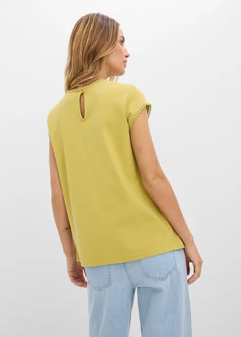 Topp i 100% &oslash;kologisk bomull, bonprix