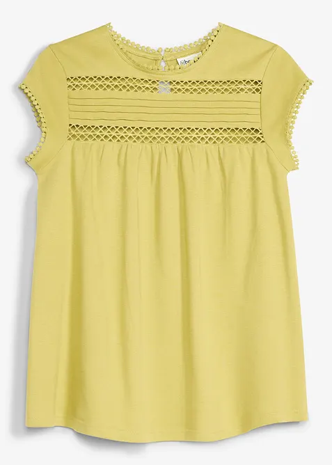 Topp i 100% &oslash;kologisk bomull, bonprix