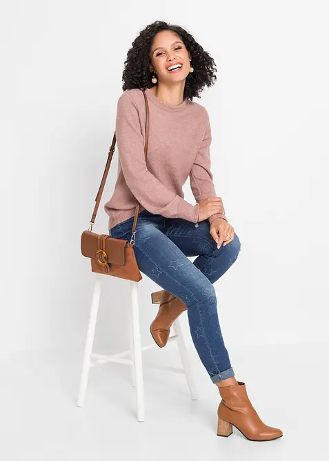 Genser med ballongermer, bonprix