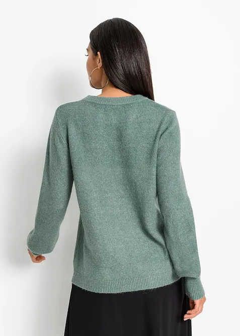 Genser med ballongermer, bonprix