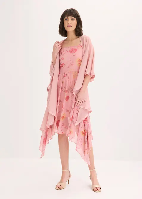 Stola med sateng, bonprix