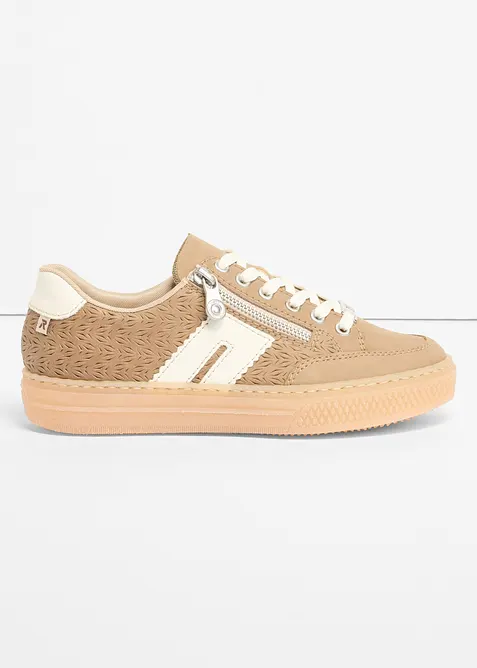 Komfortable sneakers i skinn fra Rieker, Rieker