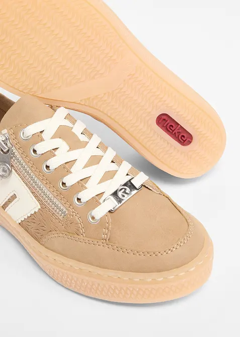 Komfortable sneakers i skinn fra Rieker, Rieker