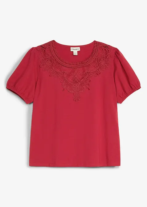 Topp av elastisk bomull, bonprix