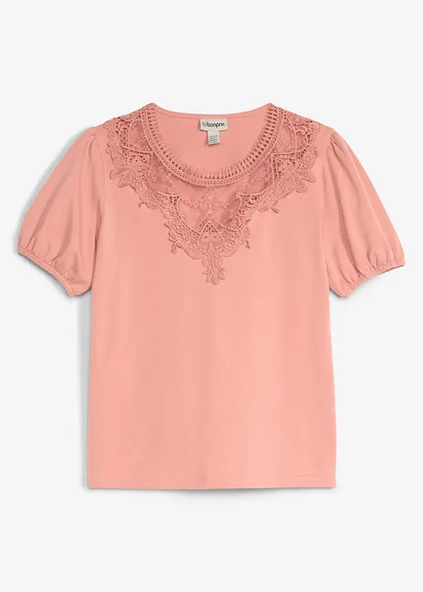 Topp av elastisk bomull, bonprix