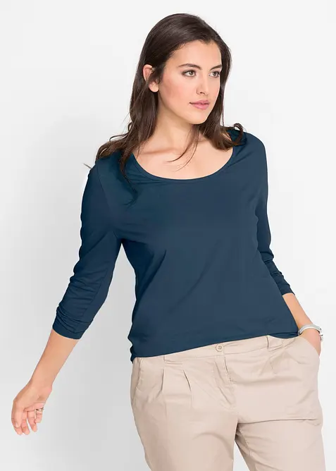 Figurn&aelig;r, langermet topp, bonprix