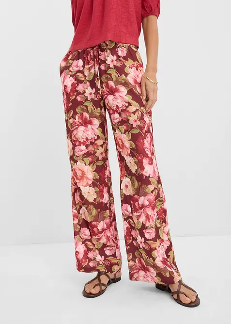 Bukse med vide ben, bonprix