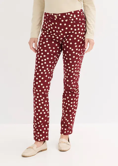 Stretchbukse med 5 lommer, bonprix