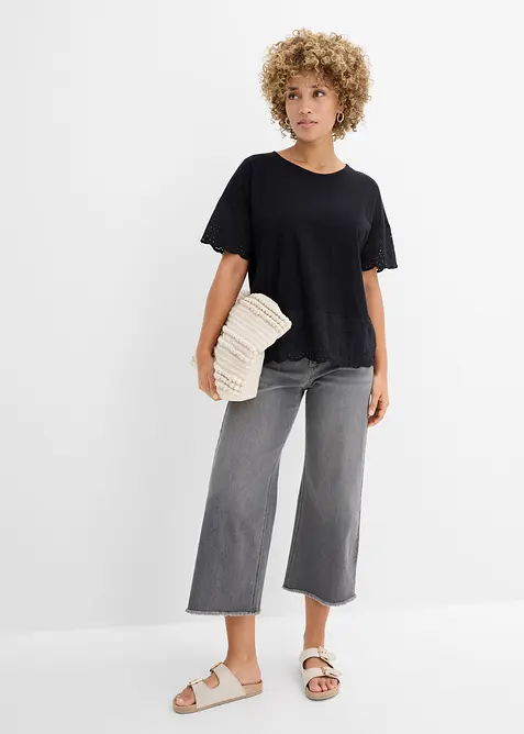 7/8-jeans, Wide Leg, bonprix