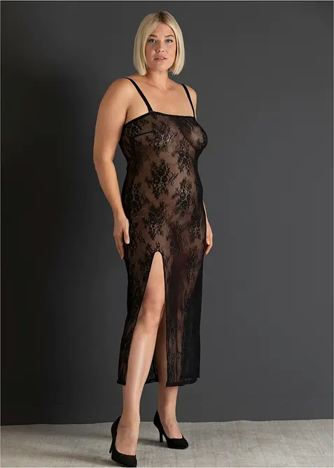 Blondekjole med avtagbare stropper, bonprix