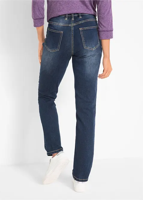 Straight-jeans Mid Waist, Stretch, bonprix