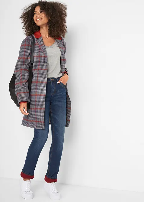 Straight-jeans, f&ocirc;ret, High Waist, bonprix