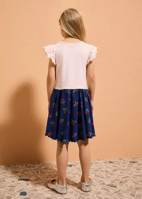 Jerseykjole i 100% &oslash;kologisk bomull, bonprix