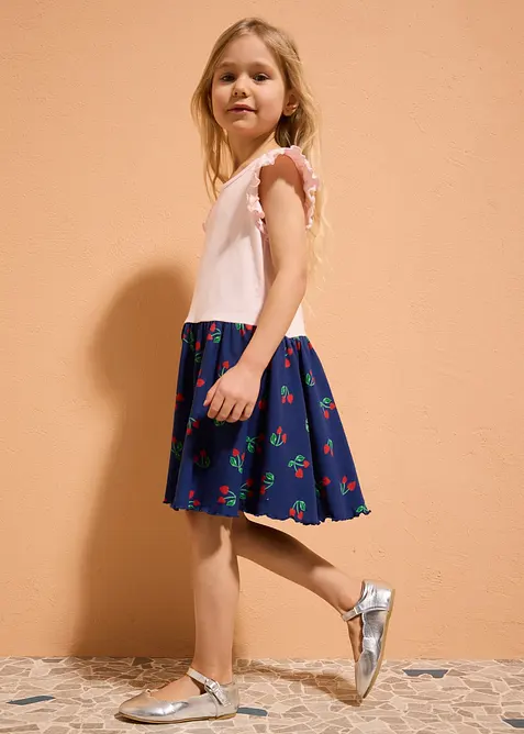 Jerseykjole i 100% &oslash;kologisk bomull, bonprix