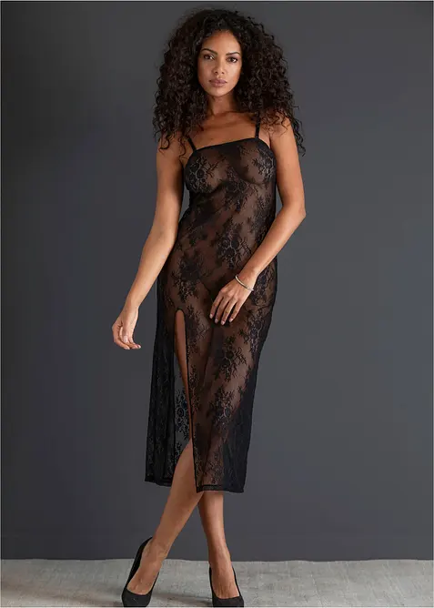 Blondekjole med avtagbare stropper, bonprix