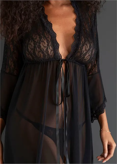 Kimono og stringtruse (2-delt sett), bonprix