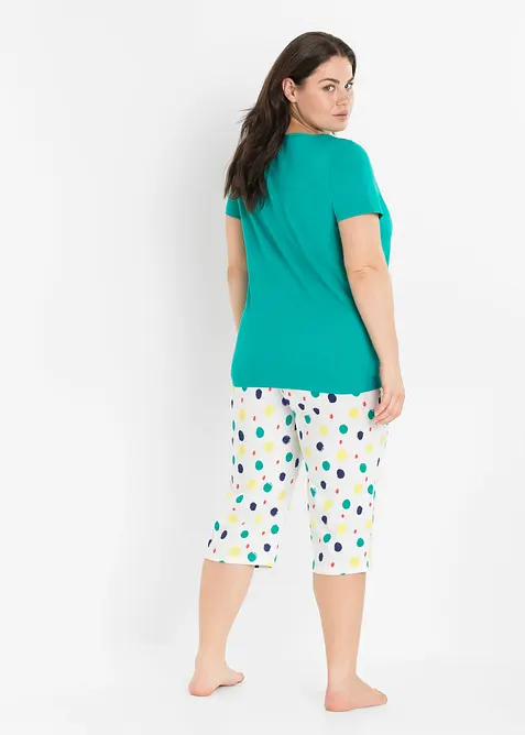 Pyjamas i 100% bomull, bonprix