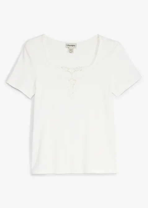 Topp i 100% &oslash;kologisk bomull, bonprix