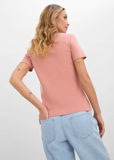 Topp i 100% &oslash;kologisk bomull, bonprix