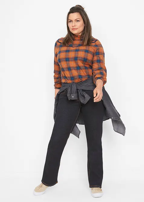 Straight-jeans Mid Waist, Stretch, bonprix