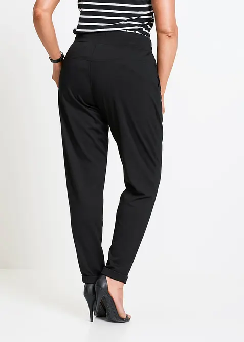 Pull on-bukse i viskosemiks, bonprix