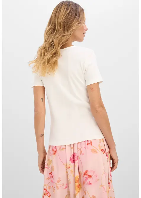 Topp i 100% &oslash;kologisk bomull, bonprix