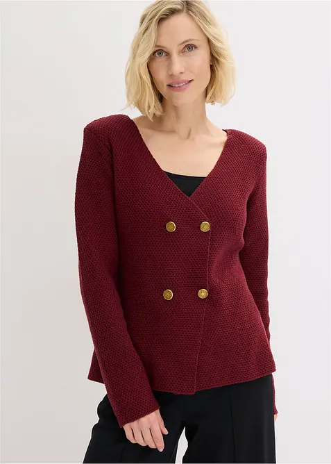 Strikket blazer, bonprix