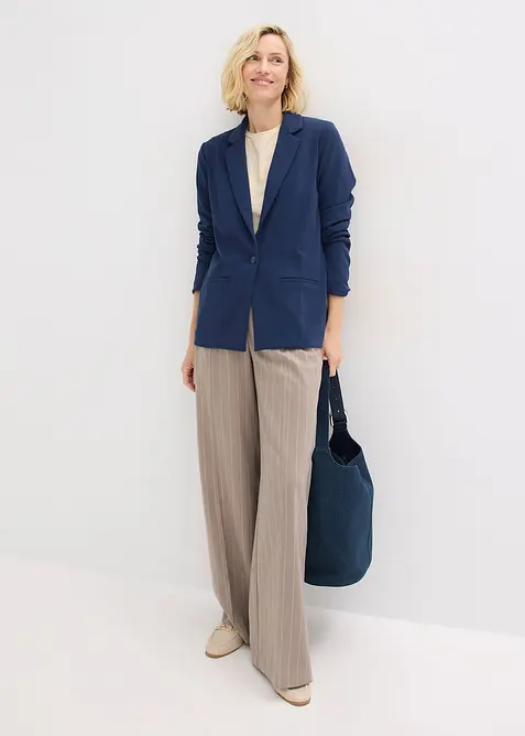 Blazer i jerseykrepp, bonprix