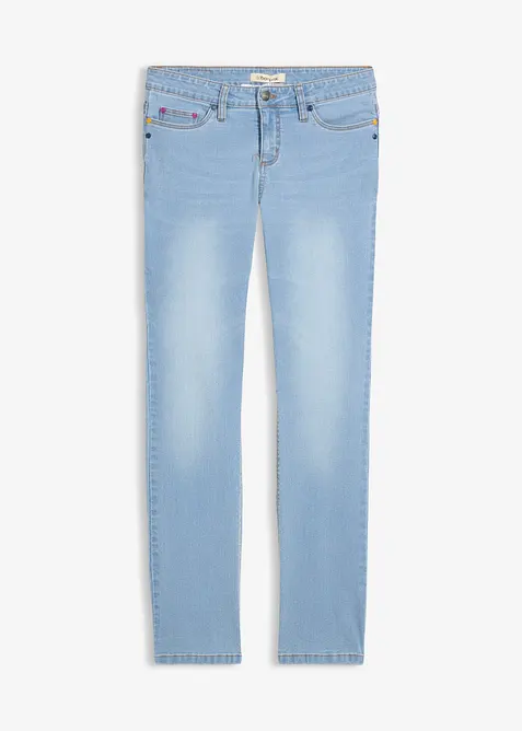 Straight-jeans Mid Waist, Stretch, bonprix