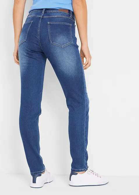 Termojeans med myk innside, Boyfriend, bonprix