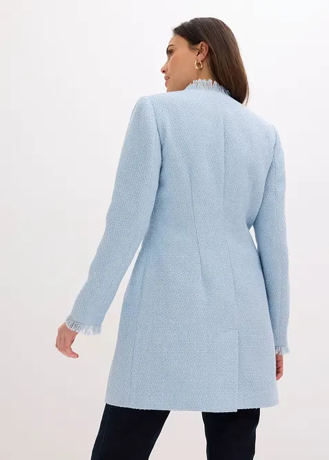 Lang boucl&eacute;blazer, bonprix