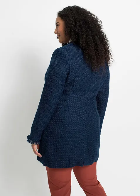Lang boucl&eacute;blazer, bonprix