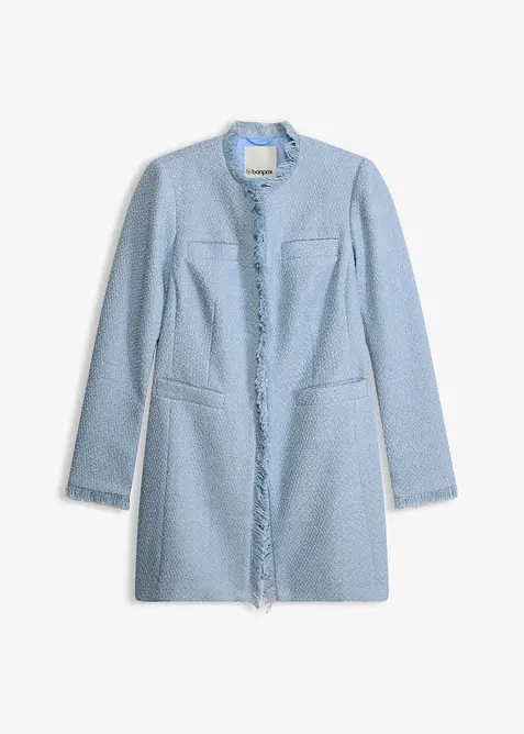 Lang boucl&eacute;blazer, bonprix