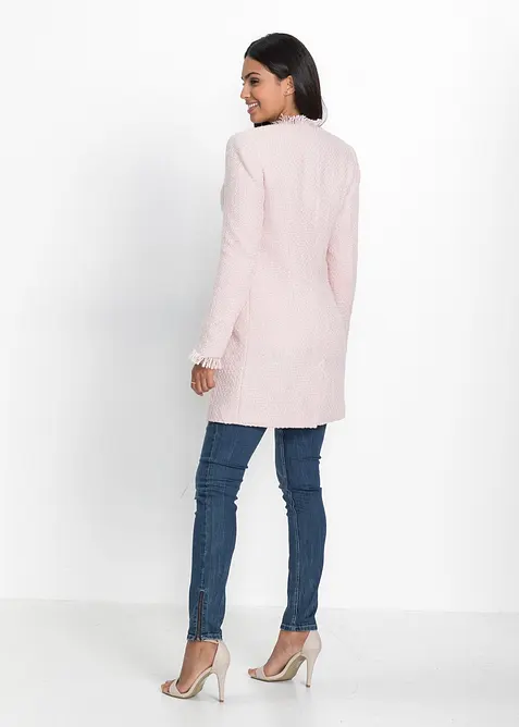 Lang boucl&eacute;blazer, bonprix