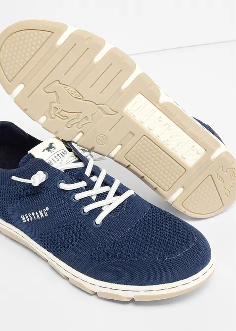 Barfot-sneakers fra Mustang med fleksibel s&aring;le, Mustang