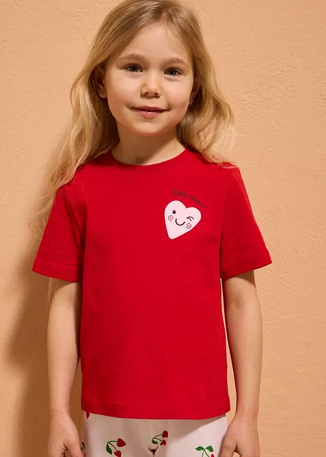 T-skjorte i 100% &oslash;kologisk bomull (3-pack), bonprix