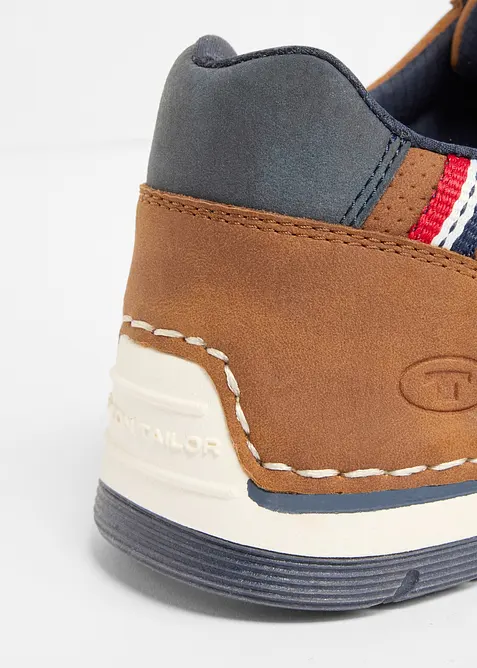 Sneakers med glidel&aring;s fra Tom Tailor, Tom Tailor