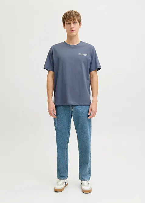 T-skjorte fra JJ REBEL av 100% bomull, Loose Fit, JJ REBEL