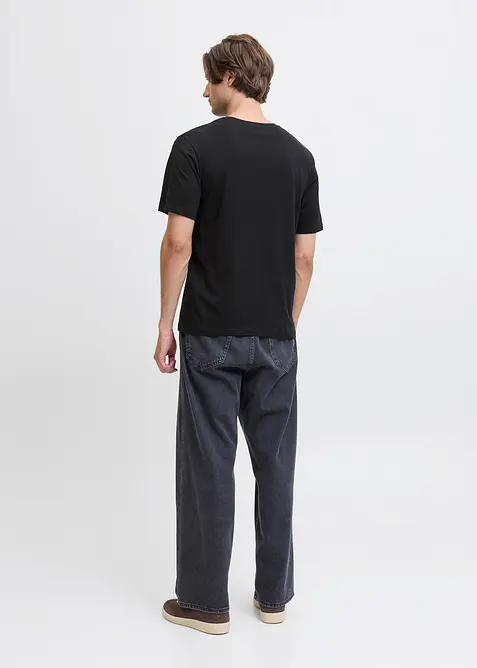 T-skjorte fra JJ REBEL av 100% bomull, Loose Fit, JJ REBEL