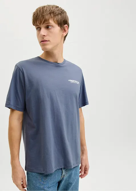 T-skjorte fra JJ REBEL av 100% bomull, Loose Fit, JJ REBEL