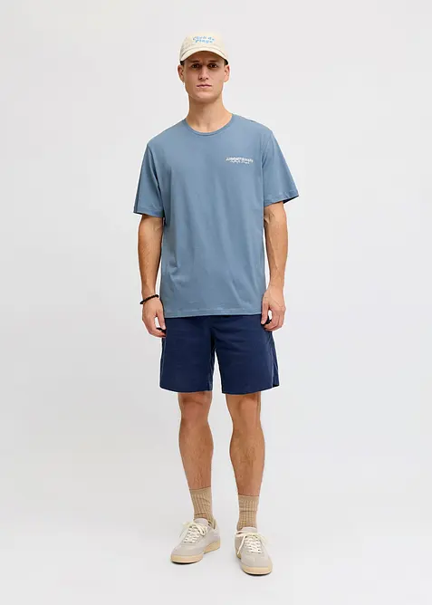 T-skjorte fra JJ REBEL av 100% bomull, Loose Fit, JJ REBEL