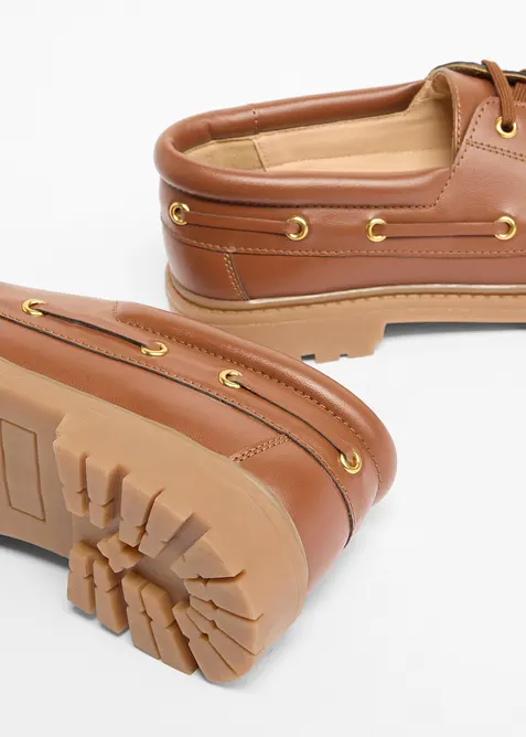 Loafers med sn&oslash;ring, bonprix