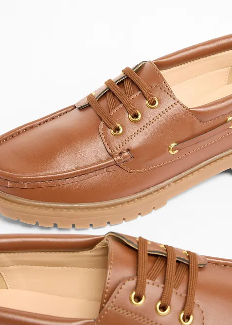 Loafers med sn&oslash;ring, bonprix