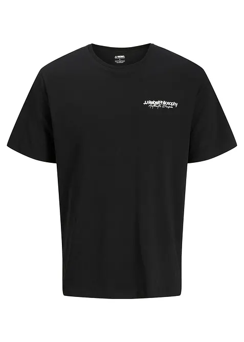 T-skjorte fra JJ REBEL av 100% bomull, Loose Fit, JJ REBEL